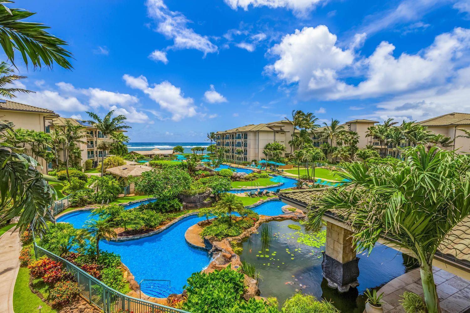 Waipouli Beach Resort Penthouse Beautiful Oceanview Aloha! Ac Pool Капаа Экстерьер фото