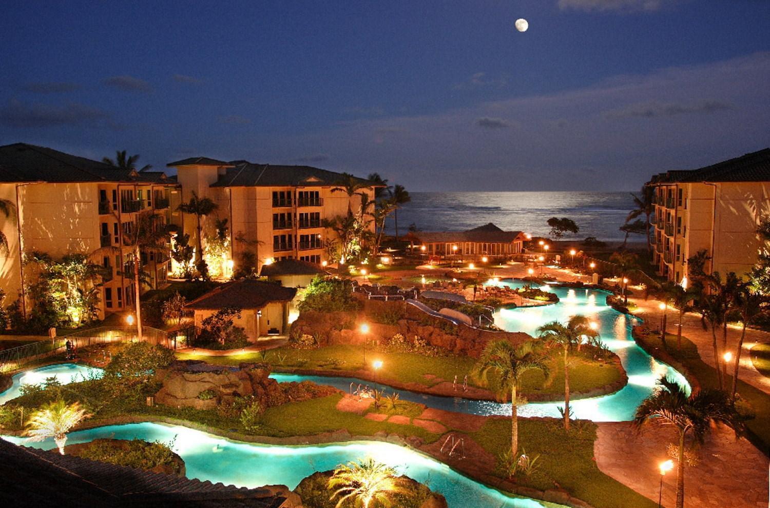 Waipouli Beach Resort Penthouse Beautiful Oceanview Aloha! Ac Pool Капаа Экстерьер фото
